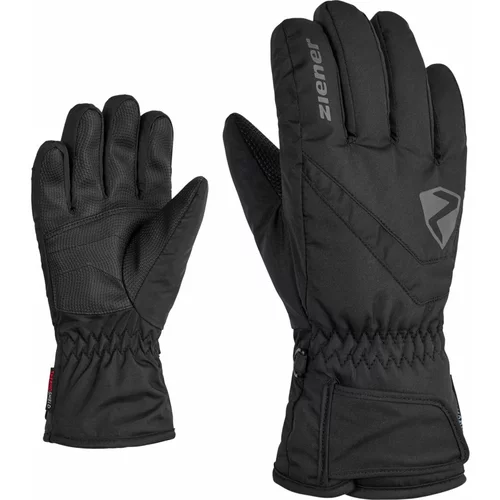 Ziener ski rokavice 5 prstov LORIKO AS(R) glove junior črna F 6 YEARS