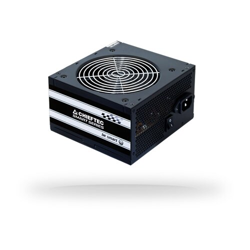 Chieftec psu 500W GPS-500A8Smart seria,12cm fanactive PFC,85+Efficiency,1xPCIe,3xSATA Slike