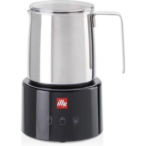Illy 23760 milk frother /warmer Black, Stainless steel Cene