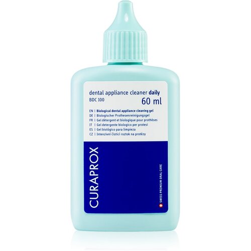 Curaprox BDC 100 otopina za či&scaron;ćenje zubnih proteza Daily 60 ml Cijene