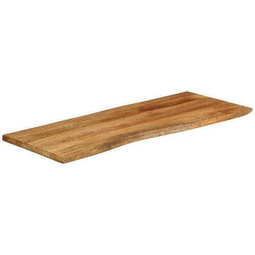 Stolna ploča 140x60x2,5cm od masivnog drva manga sa živim rubom Slike