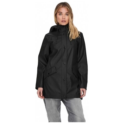 Only Plašči Coat Elisa - Black Črna Cene