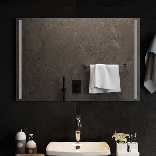  LED kupaonsko ogledalo s ogledalom *Transparent*an 90 x 60 cm Slike
