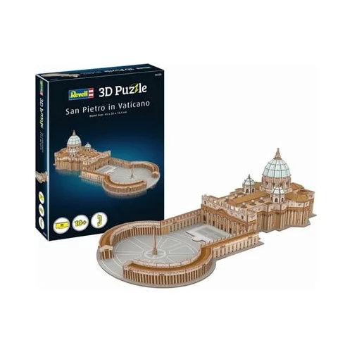 Revell 3D Puzzle - San Pietro in Vaticano, 68 delov