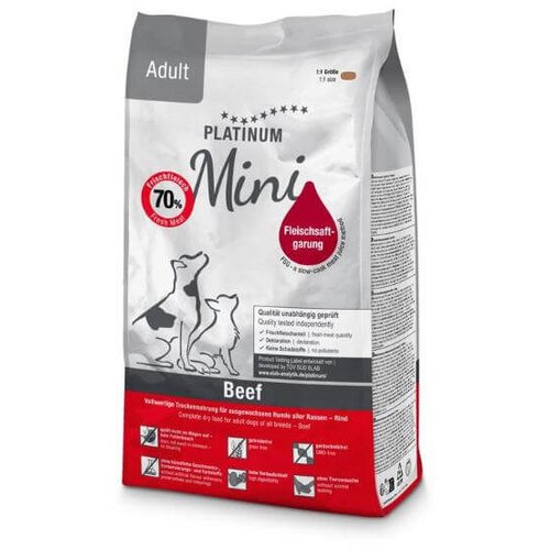 Platinum DOG Adult Mini Govedina 900 g Cene