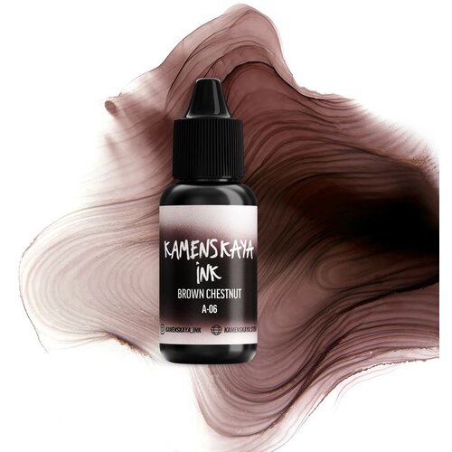  Alkoholno mastilo KAMENSKAYA A-LINE 15ml | A-06 chestnut Slike