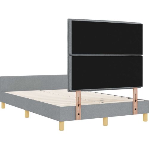  Krevet Sivi 120x200 cm Tkanina Slike
