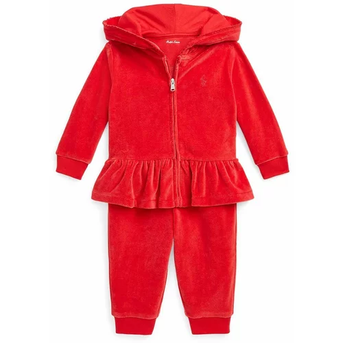 Polo Ralph Lauren Trenirka za bebe boja: crvena