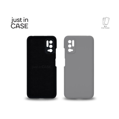 Just In Case 2u1 Extra case MIX PLUS paket CRNI za Redmi Note 10 5G ( MIXPL303BK ) Cene