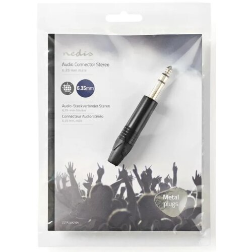  COTP23901BK 6.35 mm Connector diameter 6mm, Black Cene