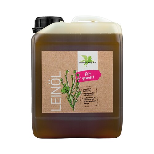 Bense &amp;amp; Eicke Hladno stiskano laneno olje - 2,50 l Slike