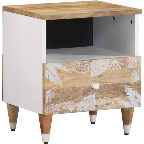 Maison Chic Dvo delni komplet Nočne omarice - Nočne mize 40x33x46 cm trdna borovina, (21689603) Cene