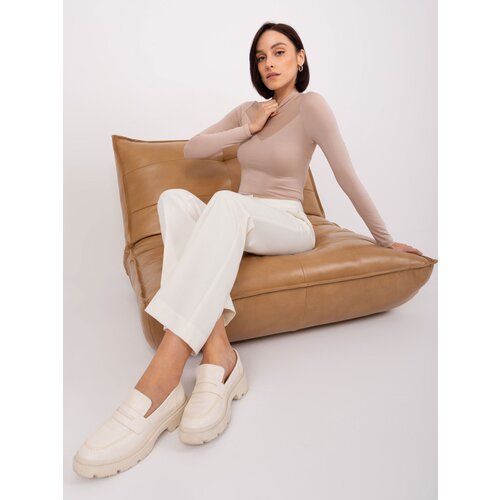BASIC Feel Good Blouse-RV-BZ-9203.87P-dark beige Cene