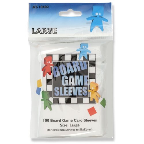 Arcane Tinmen 100 Board Game Large Sleeves - Clear Cene