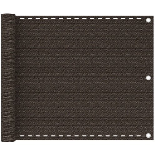 vidaXL Balkonski zastor smeđi 75 x 300 cm HDPE Cijene