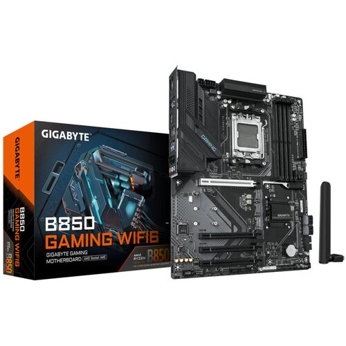 Gigabyte matična ploča B850 GAMING WiFi 6, AM5, 4xDDR5, 3xM.2, 4xSATA, 8xUSB, HDMI, DP, USB Type-C, ATX Cijene