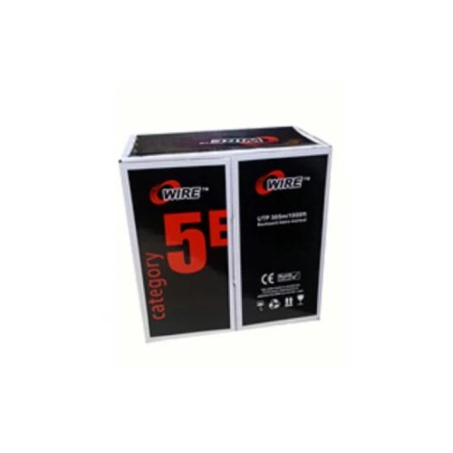 Owire LAN UTP kabl Cat5E Solid/CCA/0,5mm/Sivi/305m, Sivi Slike