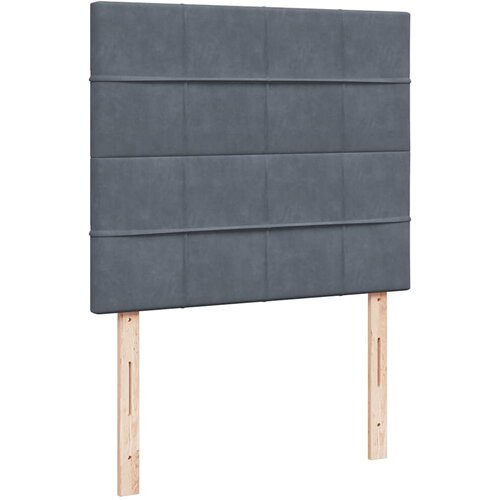  Krevet box spring s madracem tamnosivi 120 x 190 cm bar&amp;scaron;un Slike
