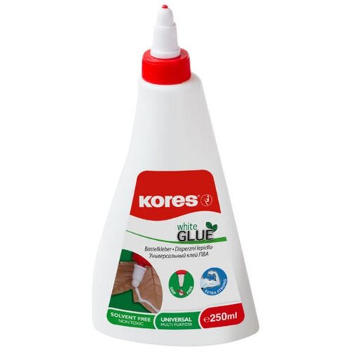 Kores Ljepilo tekuće bijelo 250ml Slike
