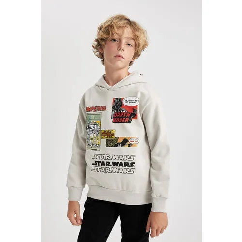 Defacto Boy's Star Wars Hooded Sweatshirt