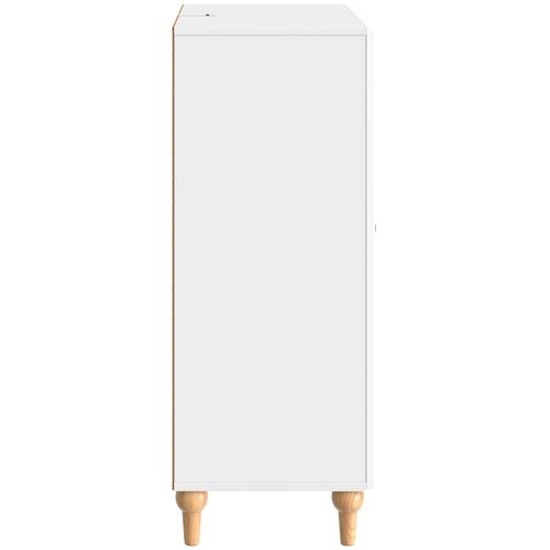  Kreveta s ladicama Bijela visokog sjaja 66 x 34,5 x 90 cm Slike