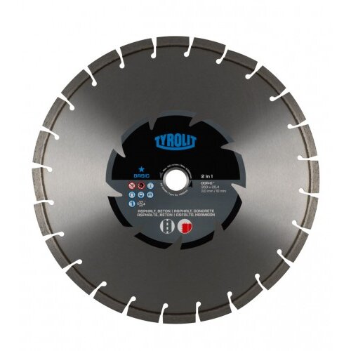Tyrolit Ploča rezna za asfalt 350x3,2 / 2,4x25,4mm 34500104 Slike