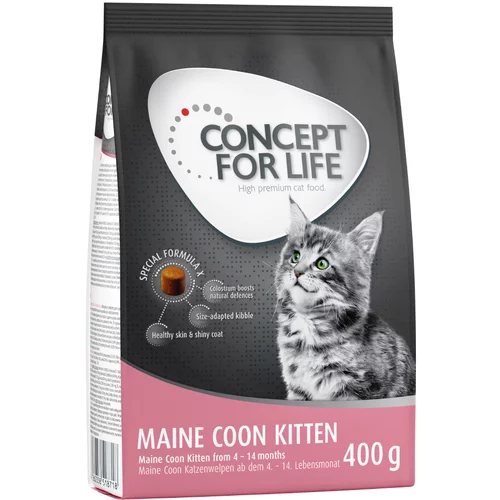Concept for Life Snižena cijena! 400 g - Maine Coon Kitten