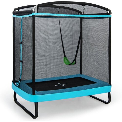  Otro&amp;scaron;ki trampolin 2v1 z gugalnico (modro- črne barve) Slike