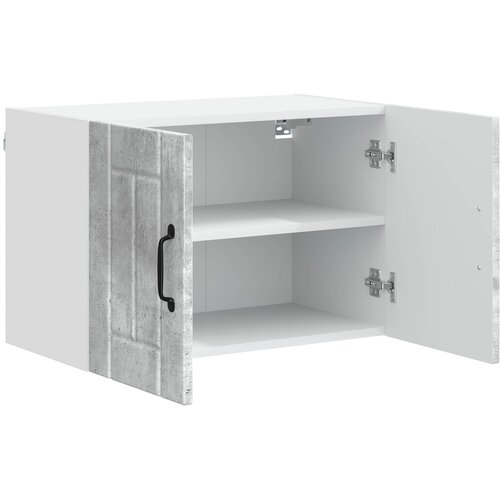  Ormar za Zid Lucca 2 pcs Betonska siva 60 x 31 x 40 cm Slike