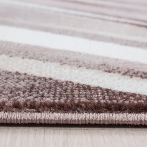 Novel Ravno Tkana Preproga Parma, Rjava, 240x340cm Slike
