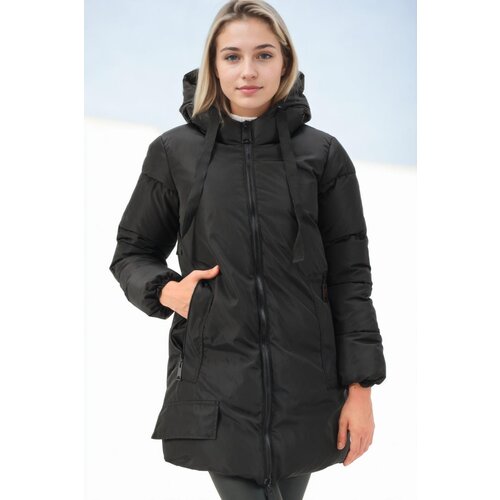Dewberry Z6773 WOMEN'S COAT-BLACK-1 Cijene