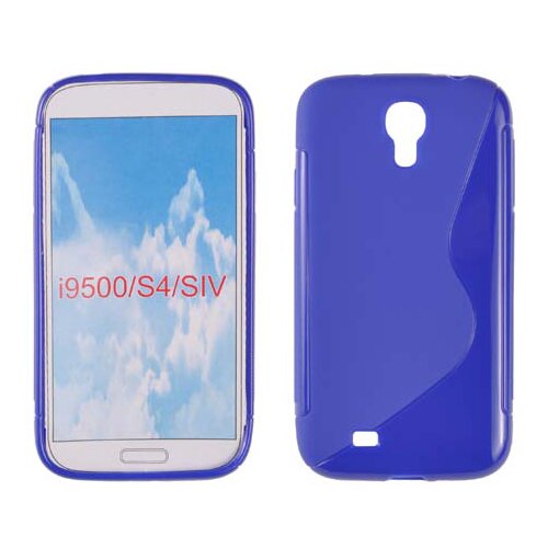  S silikonski ovitek za Samsung Galaxy S4 i9500 moder Slike