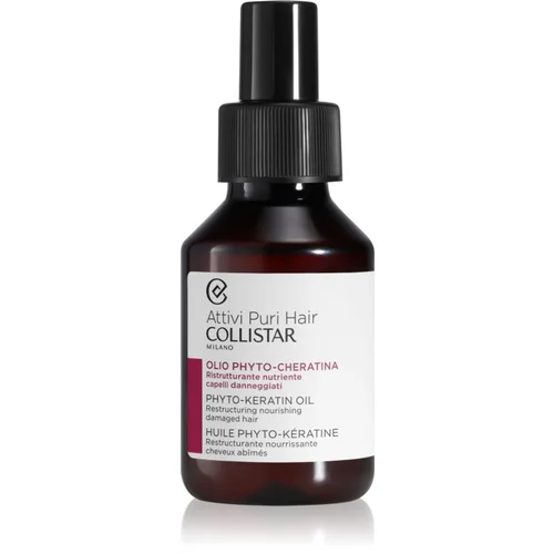 Collistar Hair Phyto-Keratin Oil Restructuring Nourishing regenerirajuće ulje za kosu s keratinom 100 ml