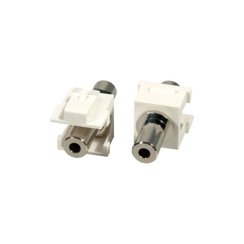 Lindy 60528 adapter [1x 3.5 mm utičnica - 1x 3.5 mm utičnica] srebrna, bijela Cijene