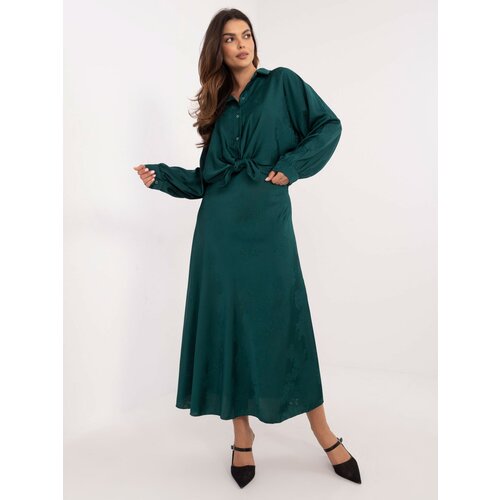 Italy Moda Skirt-DHJ-SD-19293.67-dark green Slike