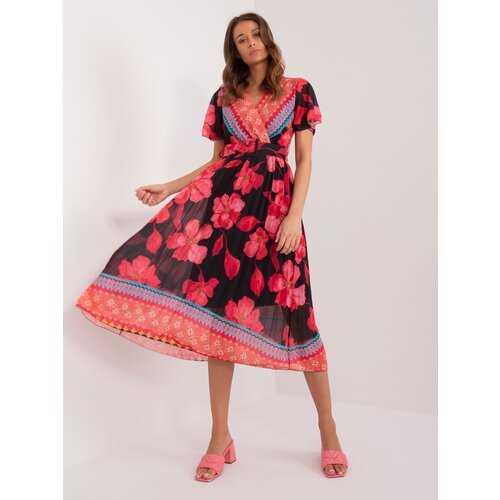 Italy Moda Dress-DHJ-SK-11331-5.19-black-red Slike