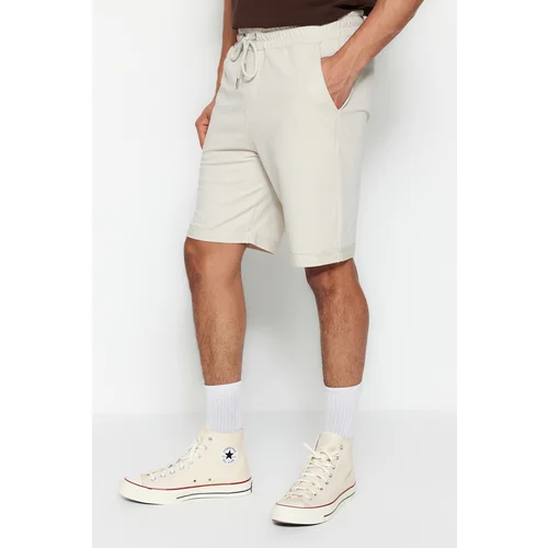 Trendyol Shorts - Gray - Normal Waist