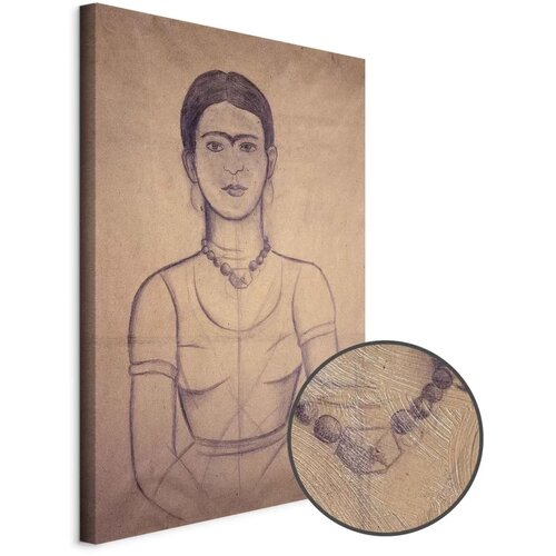  Slika - Frida Kahlo &ndash; Self-Portrait  1929 (charcoal drawing) 80x120 Premium Print Cijene