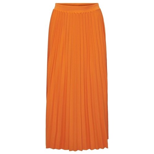 Only Melisa Plisse Skirt - Orange Peel Narančasta Slike