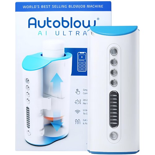 Autoblow A.I. Ultra - mrežni super oralni masturbator (bijeli) Cijene