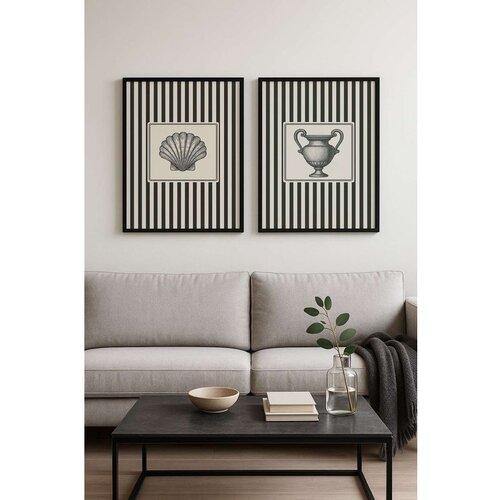 WALLXPERT Czgl4-50 x 35 Vi&scaron;enamenska Dekorativna Slika u Ramovima (2 Komada) Cene