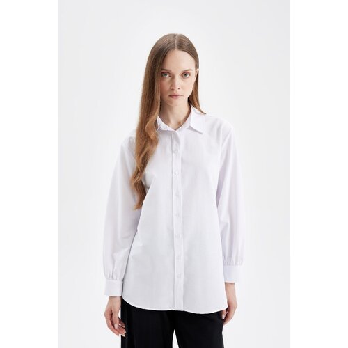 Defacto Relax Fit Poplin Long Sleeve Shirt Tunic Slike