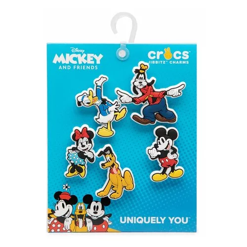 Crocs Okrasek za obutev Jibbitz™ Disney Mickey & Friends 5 Pack 10010001 Pisana