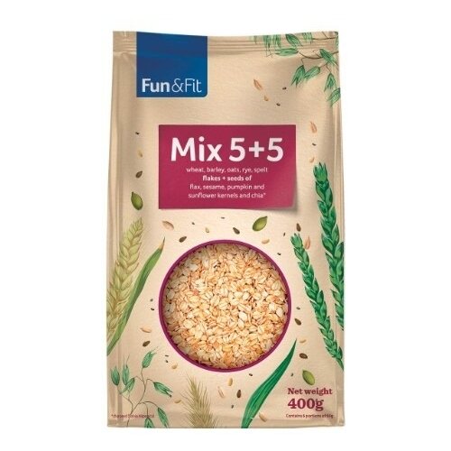 FUN&FIT Pahuljice mix 5+5 400g Cene