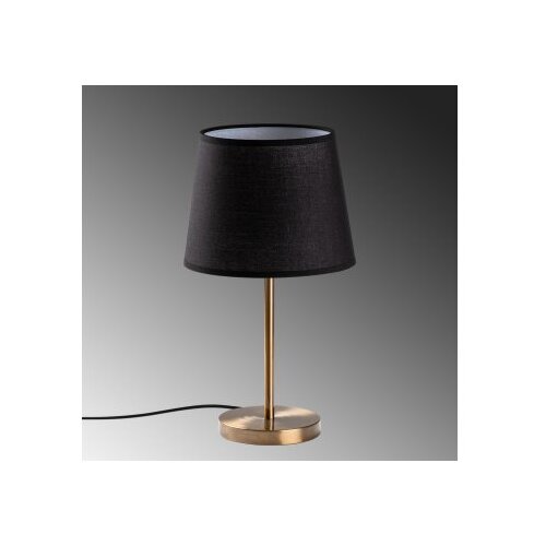 Opviq Stona lampa 5104, 21x21x39 cm, IP20, Crna i zlatna boja Slike