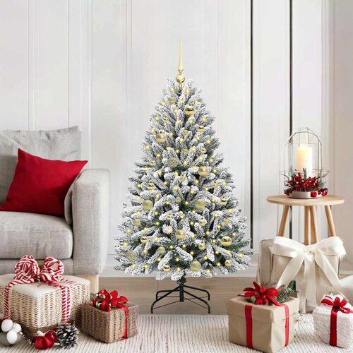  Umjetno božićno drvce 120 cm 150 LED lampica Topla bijela Cijene