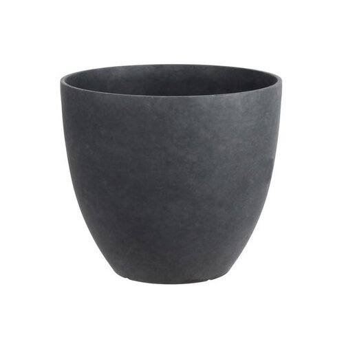 Edelman Okrugla tegla za biljke Bravo (&amp;Oslash; x V: 30,5 x 26 cm, Plastika, Antracit) Slike