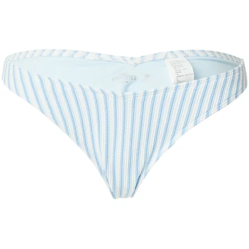 Hollister Bikini hlačke svetlo modra / bela