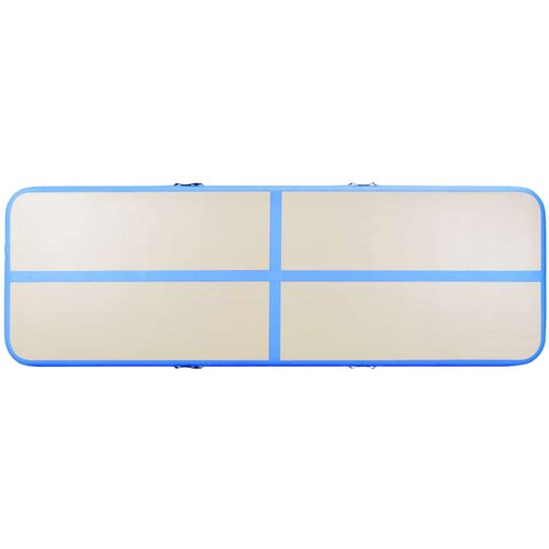  Strunjača na napuhavanje s crpkom 800 x 100 x 10 cm PVC plava Slike