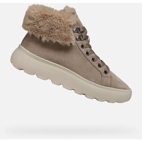Geox Beige women's sneakers Spherica Ec4.1 - Women's Cijene